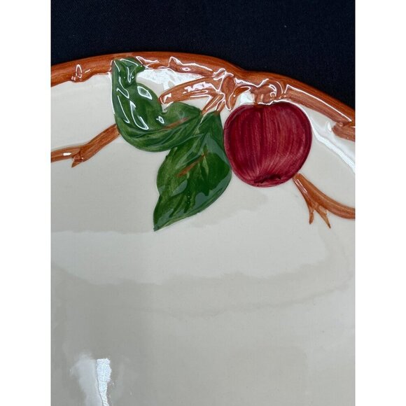 Franciscan Apple Earthenware Hand-Painted Ceramic Fruit Bowl Apple Design - Picture 3 of 7